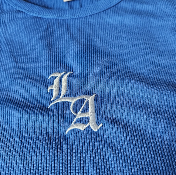 Brand New Dodger blue L.A. t-shirt - Picture 3 of 6